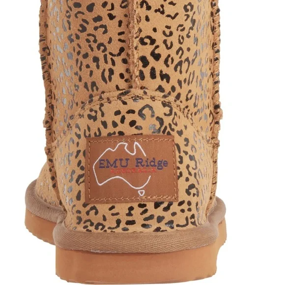 Emu Ridge Sophie Mini Print Ankle Boots - Picture 5 of 9